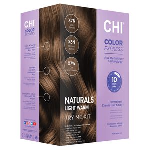 Color Express Naturals Light Warm Try Me Kit