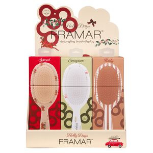 Holly Days Detangle Brush Display