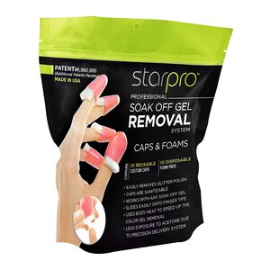 Soak Off Gel Remover Caps with Pads