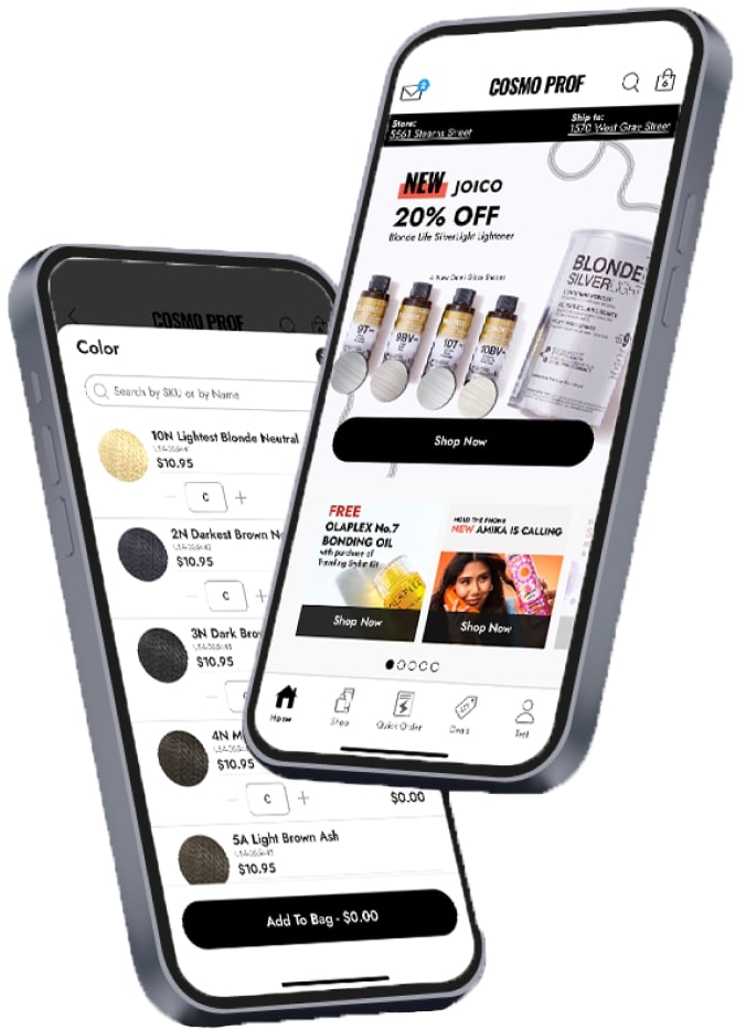 Mobile phone mockup