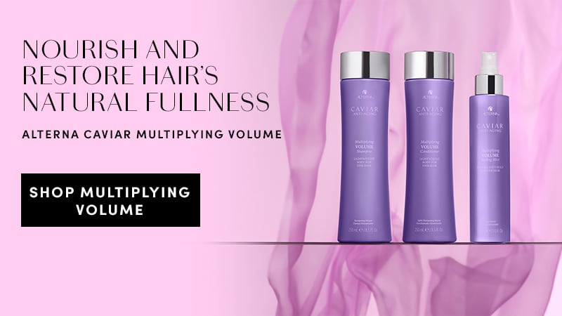 NOURISH AND RESTORE HAIR'S NATURAL FULLNESS. SHOP ALTERNA CAVIAR MULTIPLYING VOLUME